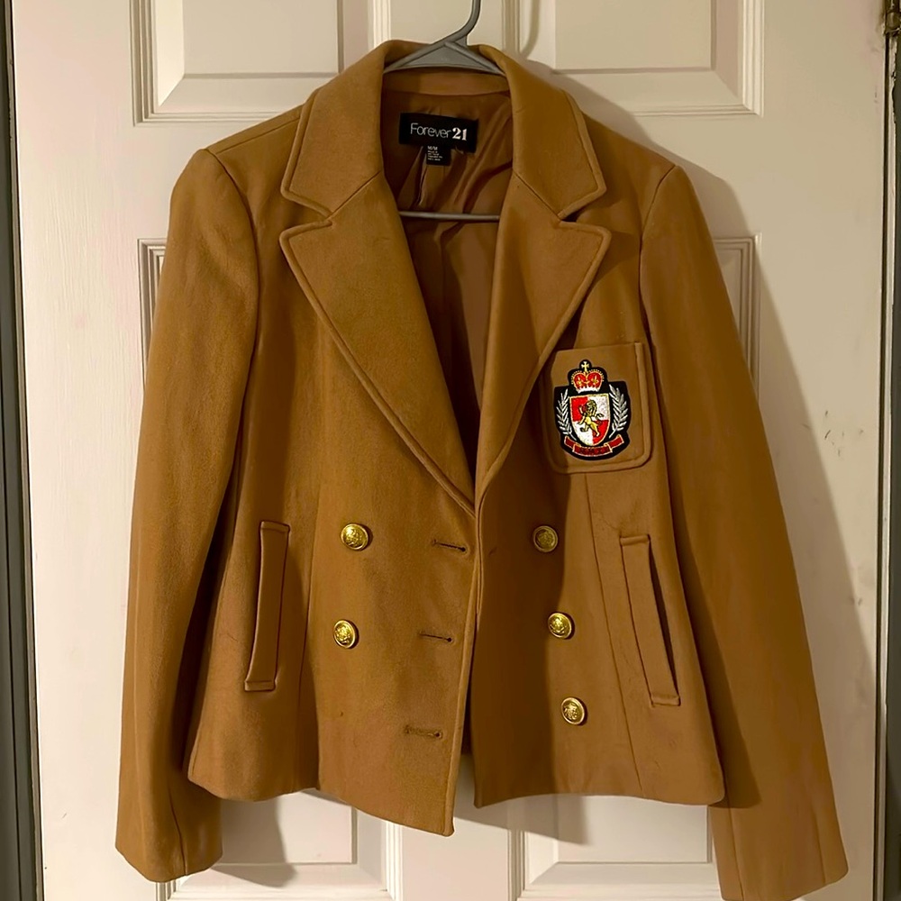 Forever 21 tan blazer